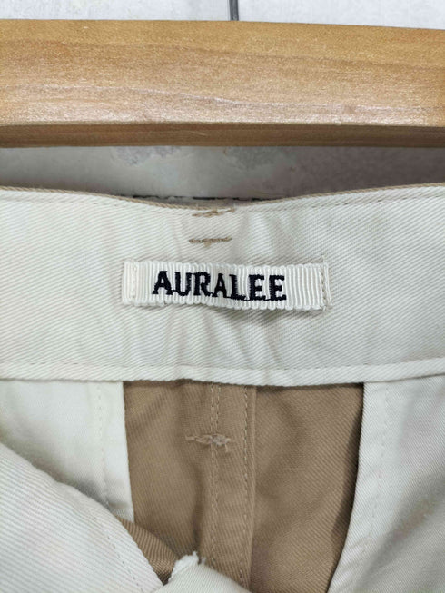 オーラリー AURALEE 25SS WASHED FINX CHINO ONE-TUCK PANTS メンズ  O